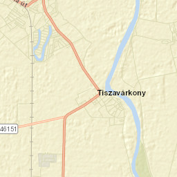Tószeg Street Map