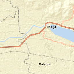 Comuna Săcădat Street Map