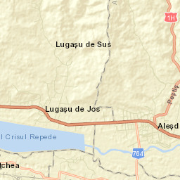 Lugaşu de Jos Street Map