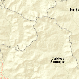 Comuna Panticeu Street Map