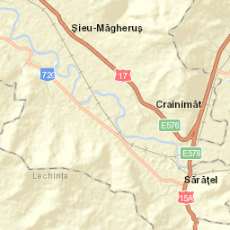 Şieu-Măgheruş Street Map