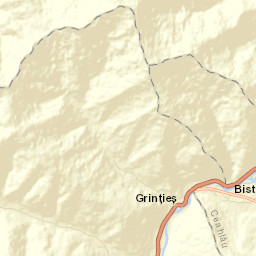 Grinţieş Street Map