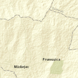 Comuna Mădârjac Street Map