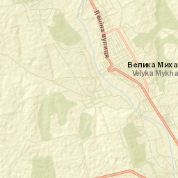 Velyka Mykhaylivka Street Map