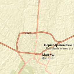 Manhush Street Map