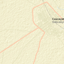 Sekseūil Street Map