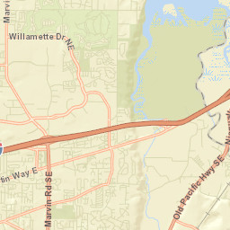 Tanglewilde Street Map