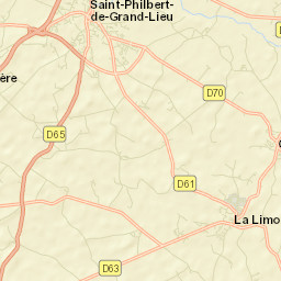 Saint-Philbert-de-Grand-Lieu Street Map