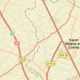 Saint-Hilaire-de-Loulay Street Map