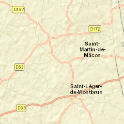 Saint-Léger-de-Montbrun Street Map