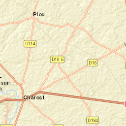 Chârost Street Map