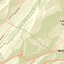 Les Geneveys-sur-Coffrane Street Map