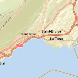 Cornaux Street Map