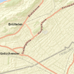 Müntschemier Street Map