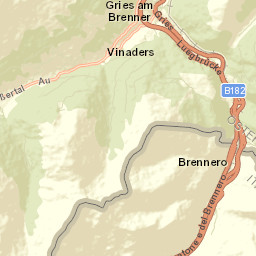 Gries am Brenner Street Map