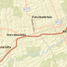 Körmend Street Map