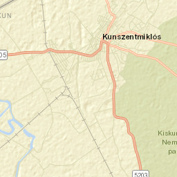 Kunszentmiklós Street Map