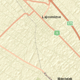 Lajosmizse Street Map