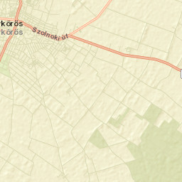 Nagykőrösi Járás Street Map