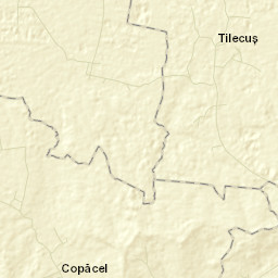 Copăcel Street Map
