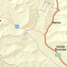 Galaţii Bistriţei Street Map