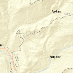 Comuna Şieuţ Street Map