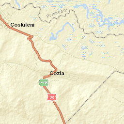 Cozia Street Map