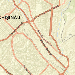 Chisinau Street Map