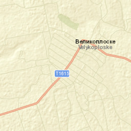 Velykoploske Street Map