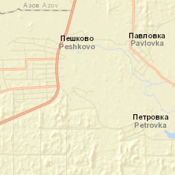 Peshkovo Street Map