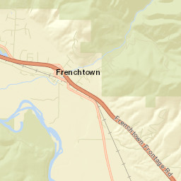 Frenchtown Street Map