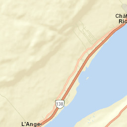 Château-Richer Street Map