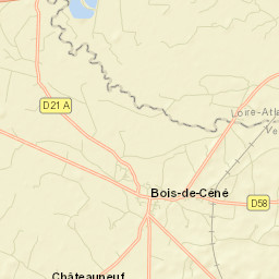 Bois-de-Cené Street Map