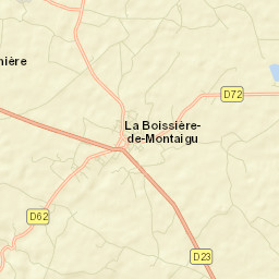 La Boissière-de-Montaigu Street Map
