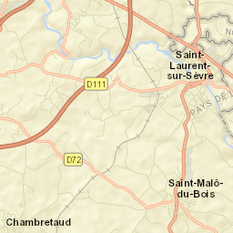 Saint-Malô-du-Bois Street Map