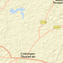 Mauzé-Thouarsais Street Map