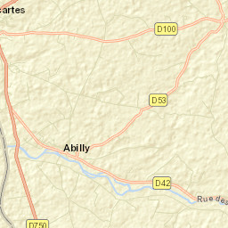 Abilly Street Map