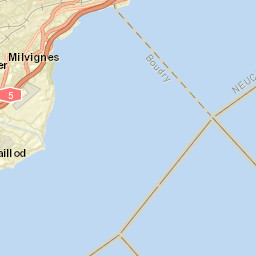 Auvernier Street Map