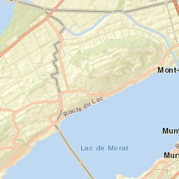 Bas-Vully Street Map