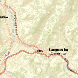 Langnau Street Map