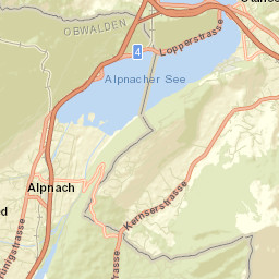 Stansstad Street Map