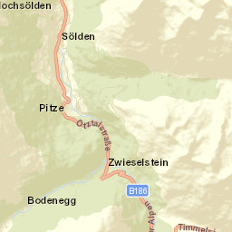 Sölden Street Map