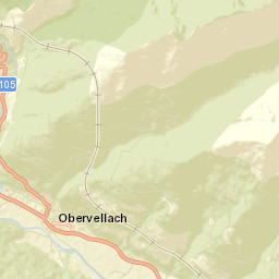 Obervellach Street Map