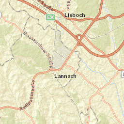 Lieboch Street Map