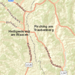 Heiligenkreuz am Waasen Street Map