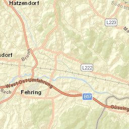 Hatzendorf Street Map
