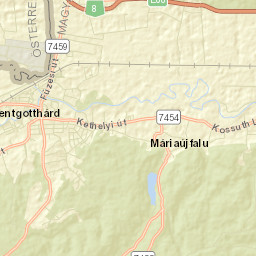 Szentgotthárdi Járás Street Map