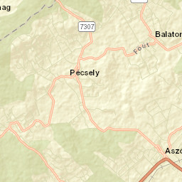 Balatonfüredi Járás Street Map