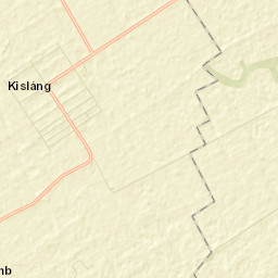 Kisláng Street Map