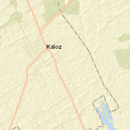 Káloz Street Map